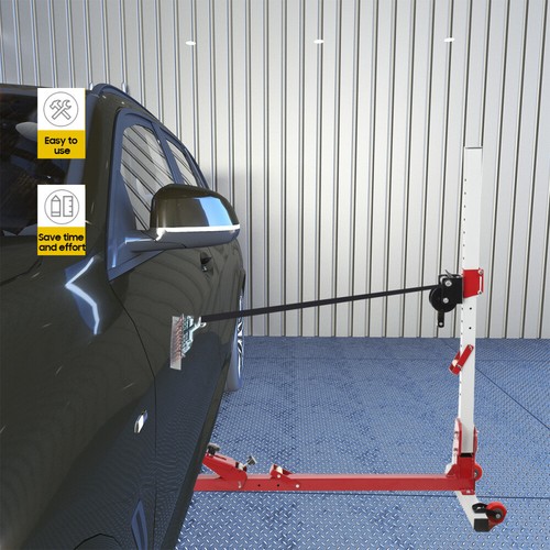 Auto-Reparatur-Blechturm